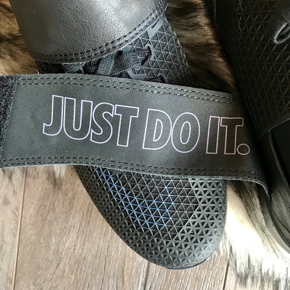 NWT👣Nike Lab Air Zoom Strong Triple Black - Picture 6 of 8